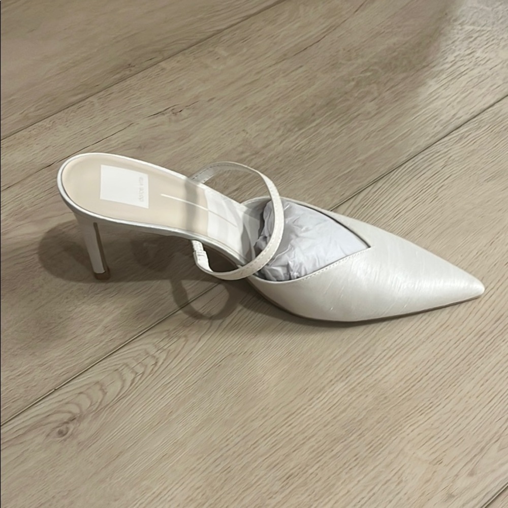 Dolce Vita Kanika heels- ivory satin